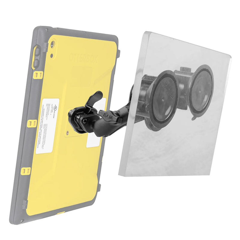 Load image into Gallery viewer, RAM Mount Twist-Lock Dual Suction Mount w/Quick Release Adapter [RAM-B-189-326U]
