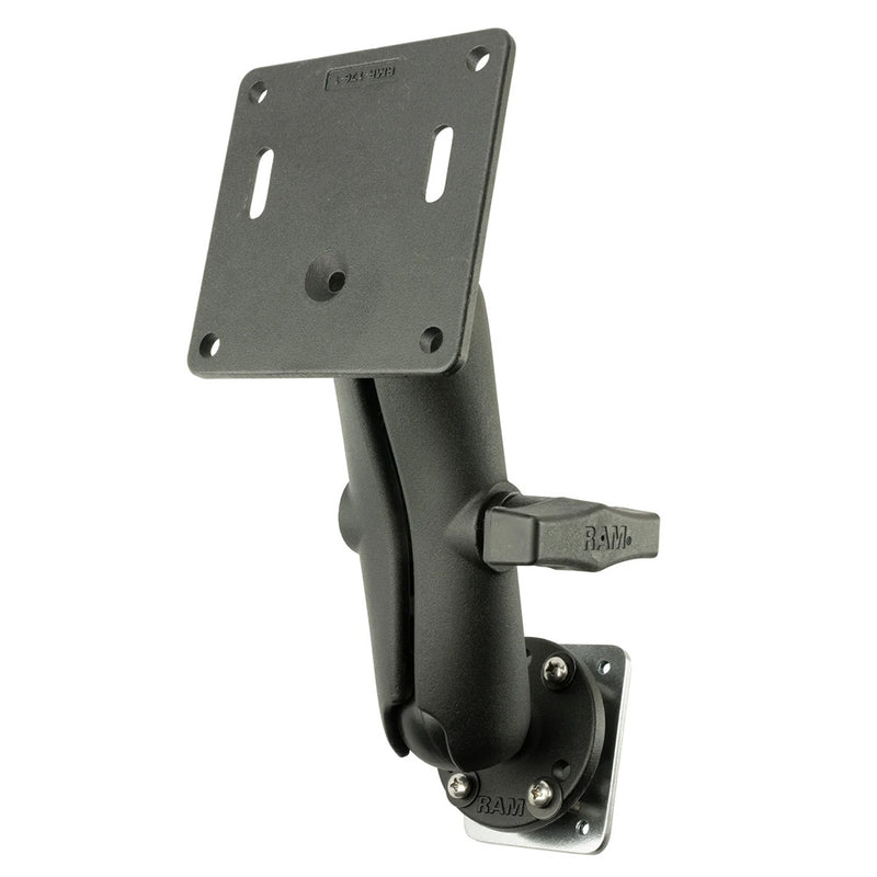 Load image into Gallery viewer, RAM Mount Universal Backing Plate Mount w/75x75mm VESA Plate [RAM-101-2461-225B2U]
