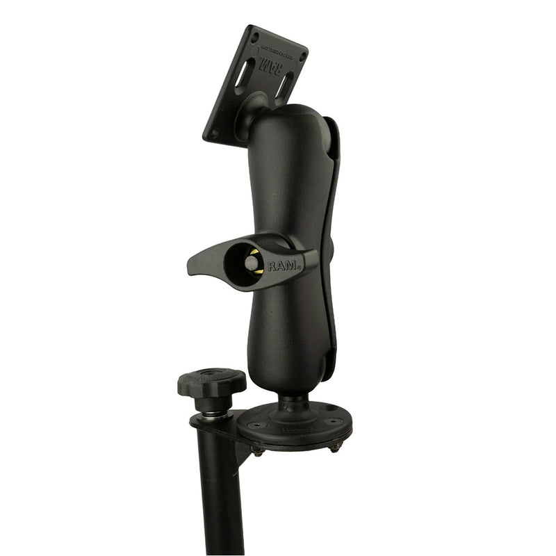 Load image into Gallery viewer, RAM Mount 8&quot; Upper Flange Pole with D Size 75x75mm VESA Mount [RAM-VP-TTMF8-D-101-2461U]
