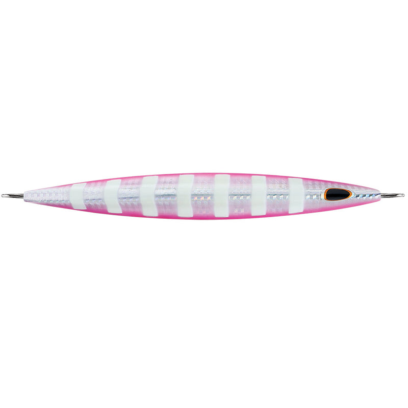 Load image into Gallery viewer, Williamson Kensaki 280 Jig - 7.25&quot; - 9-7/8oz - Silver Pink Zebra [KSJ280SPZ]
