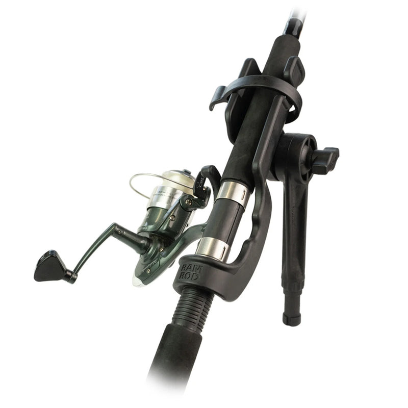 Load image into Gallery viewer, RAM Mount RAM ROD Fishing Rod Holder w/6&quot; Spline Post [RAM-114-NBU]
