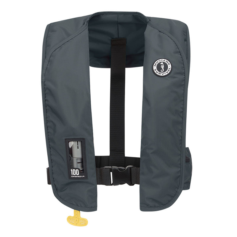 Load image into Gallery viewer, Mustang MIT 100 Convertible Inflatable PFD - Admiral Grey [MD2030-191-0-202]
