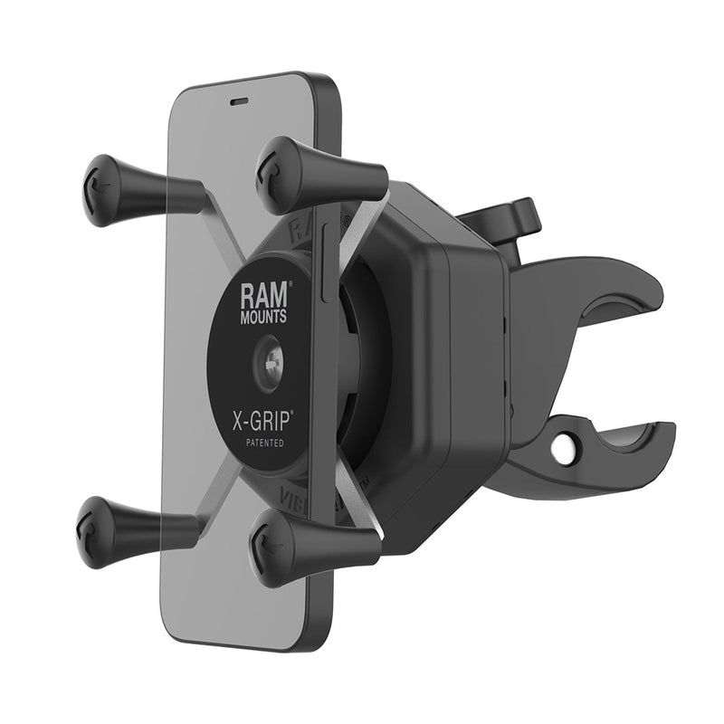 Load image into Gallery viewer, RAM Mount RAM X-Grip Phone Mount w/Vibe-Safe  Small Tough-Claw [RAM-HOL-UN7-462-400]
