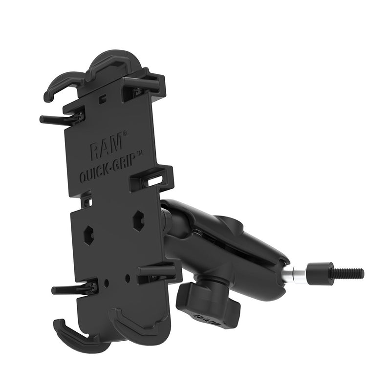 Load image into Gallery viewer, RAM Mount RAM Quick-Grip XL Phone Mount w/Grab Handle M6 Bolt Base [RAM-B-186-M6-PD4U]
