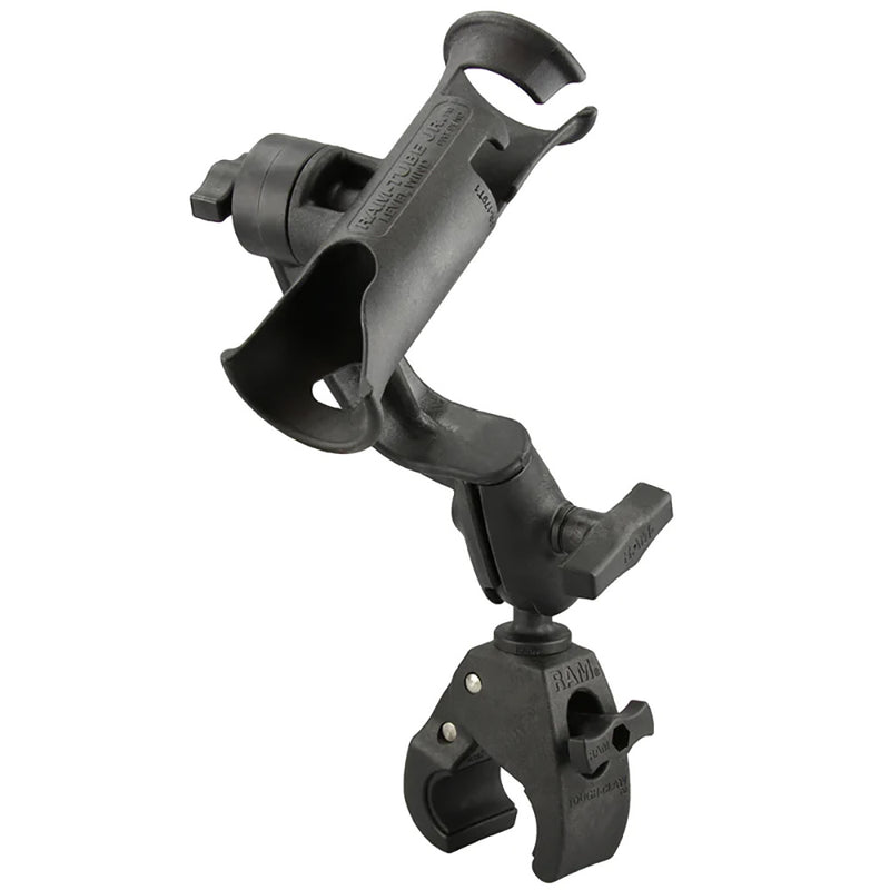 Load image into Gallery viewer, RAM Mount RAM Tube Jr. Rod Holder w/Revolution Arm  RAM Tough-Claw Base [RAP-390-RB-404U]
