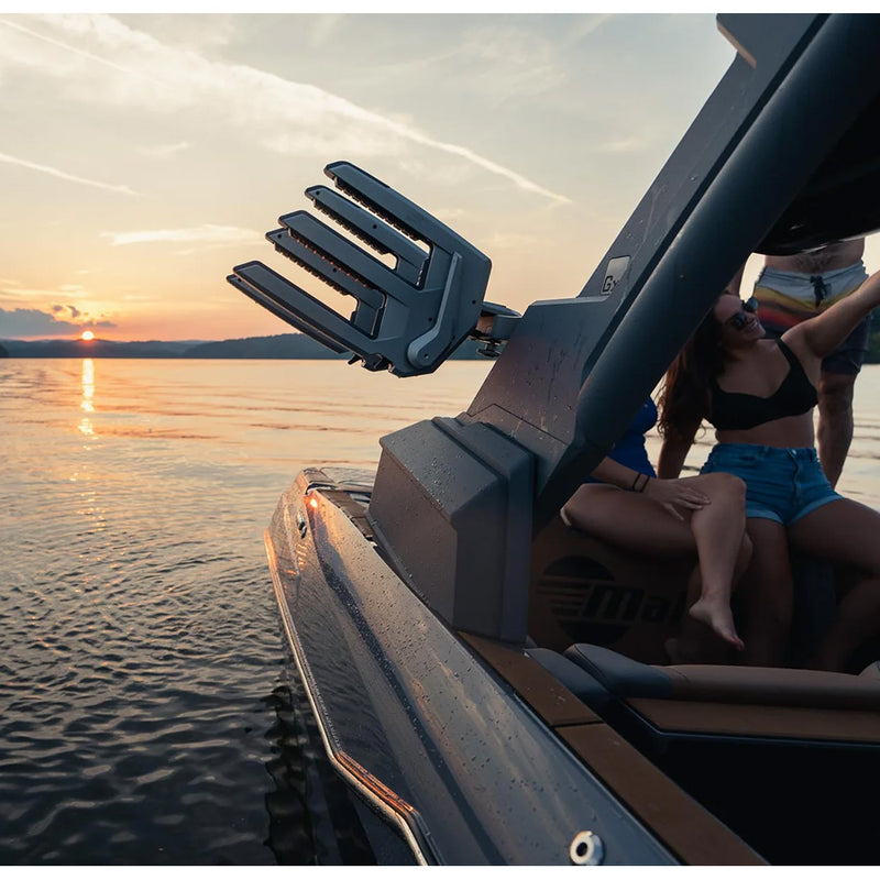 Load image into Gallery viewer, PTM Edge ClampForce 3.0 Clamping Wake Board Rack - Pair - Silver [P13491-9010TEBCL]

