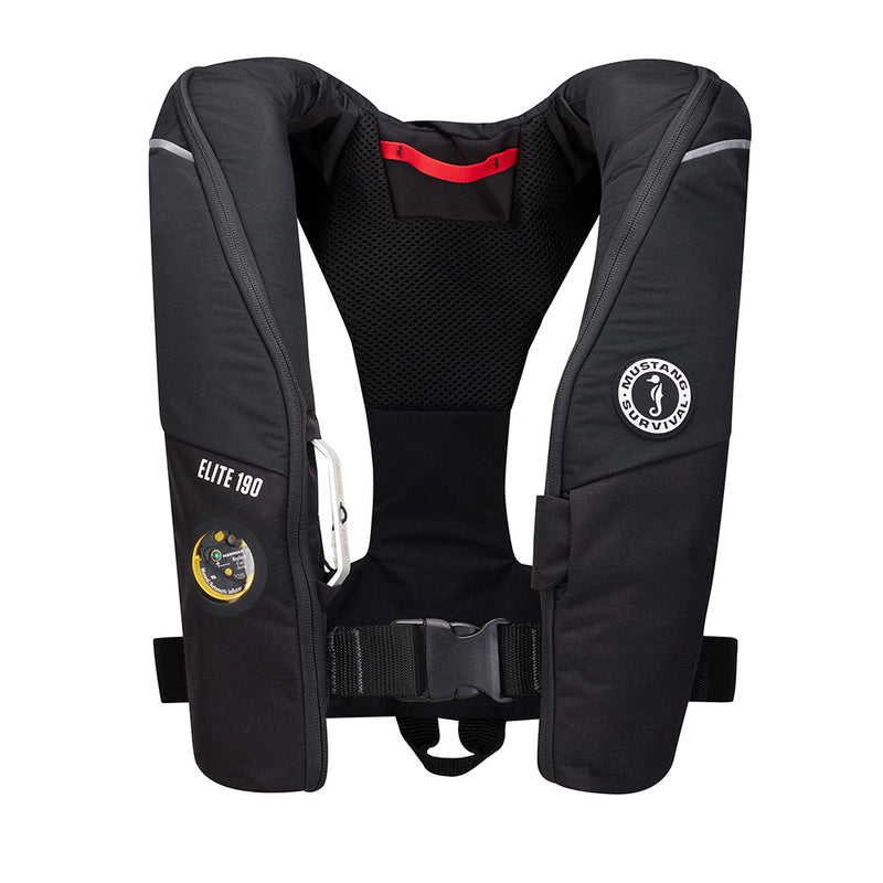 Load image into Gallery viewer, Mustang Elite 190 Offshore Inflatable PFD - Black [MD3170-13-0]
