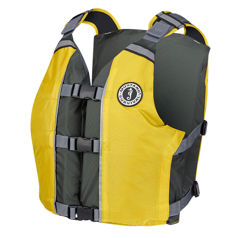 Load image into Gallery viewer, Mustang APF Foam Vest - Universal - Yellow/Grey [MV411102-222-0]
