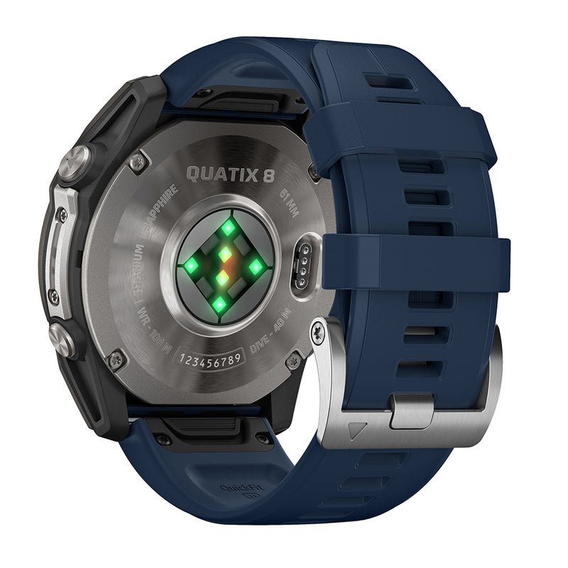 Load image into Gallery viewer, Garmin quatix 8 - 51mm AMOLED Marine GPS Smartwatch [010-02905-90]
