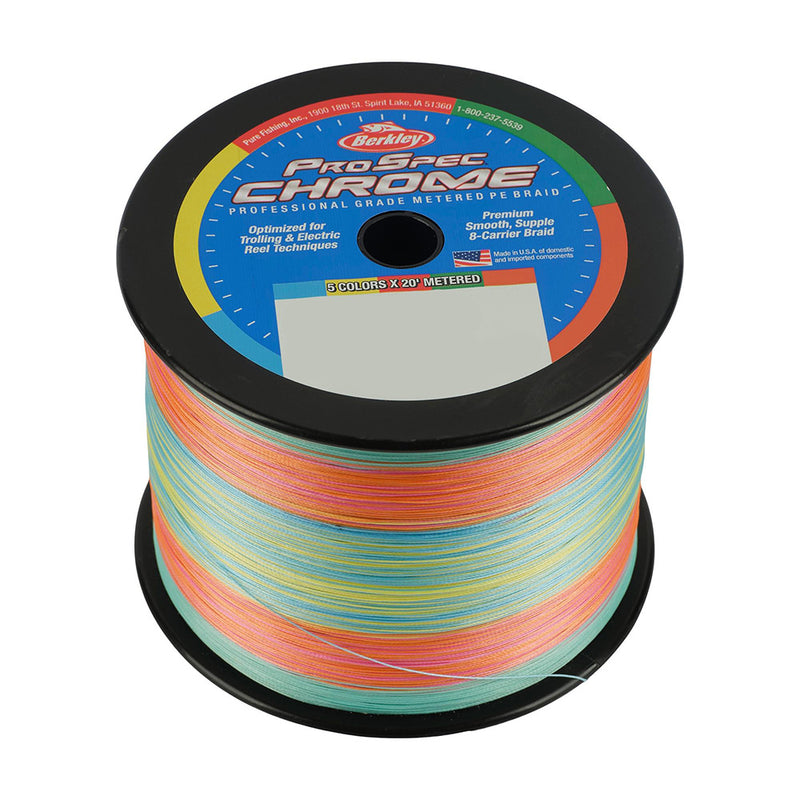 Load image into Gallery viewer, Berkley ProSpec Chrome 5 x 20&#39; Metered Braid - 20lb - 3500yd [1621889]
