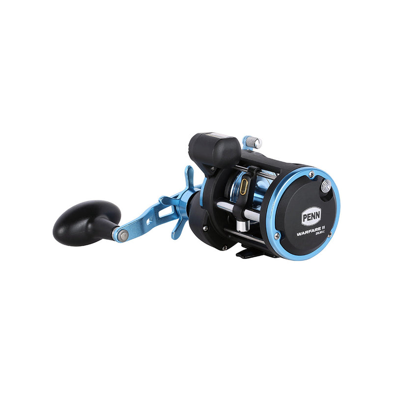 Load image into Gallery viewer, PENN WARII20LWLC Warfare II Level Wind 20 Right Hand Conventional Reel w/Line Counter [1639165]
