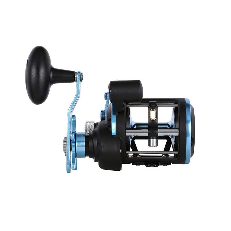 Load image into Gallery viewer, PENN WARII20LWLC Warfare II Level Wind 20 Right Hand Conventional Reel w/Line Counter [1639165]

