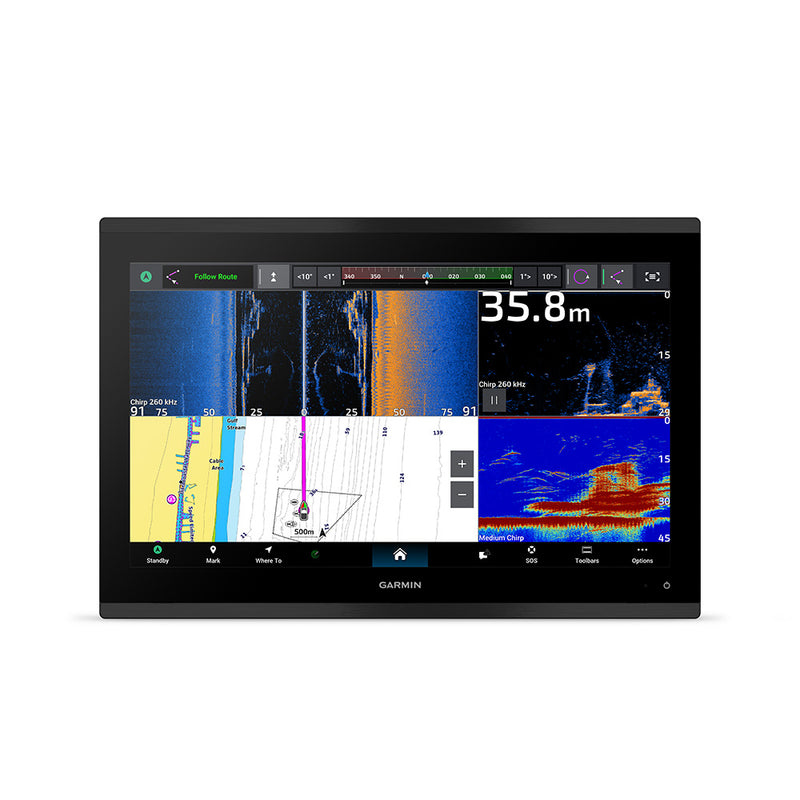 Load image into Gallery viewer, Garmin GPSMAP 9017xsv Premium Chartplotter/Sonar Combo w/Worldwide Basemap [010-03177-02]
