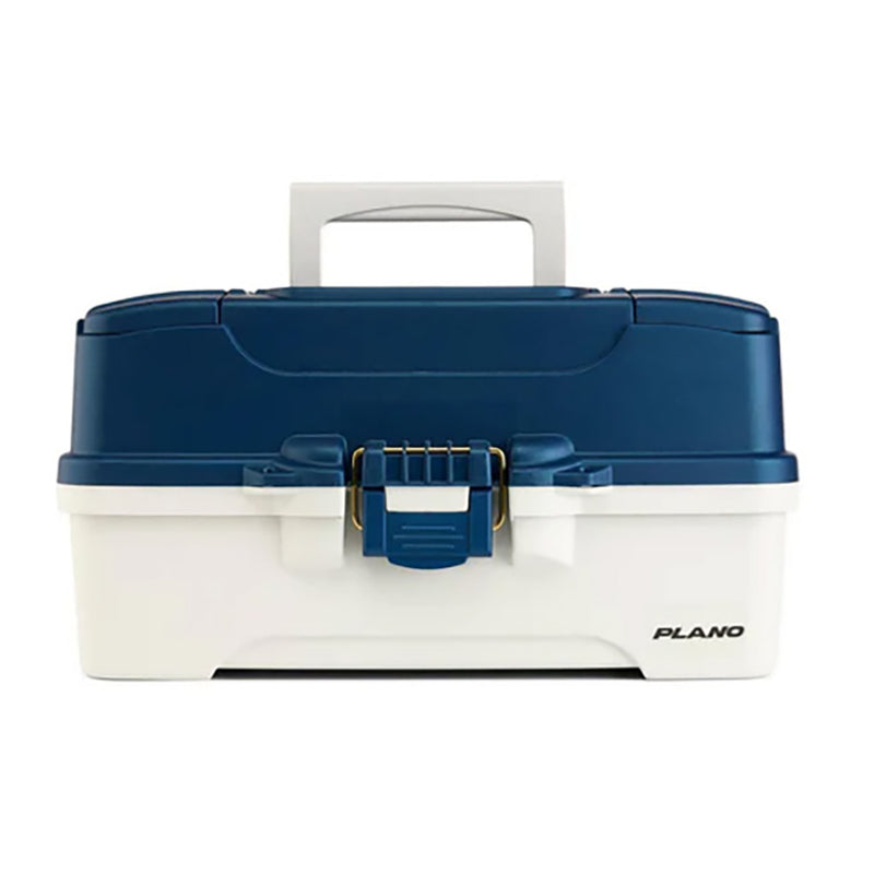 Load image into Gallery viewer, Plano Three-Tray Tackle Box - Blue/White [P000405]
