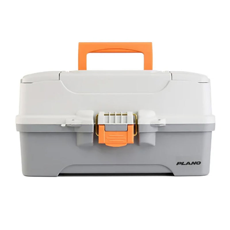 Load image into Gallery viewer, Plano Three-Tray Tackle Box - Light Grey/Dark Grey [P000406]
