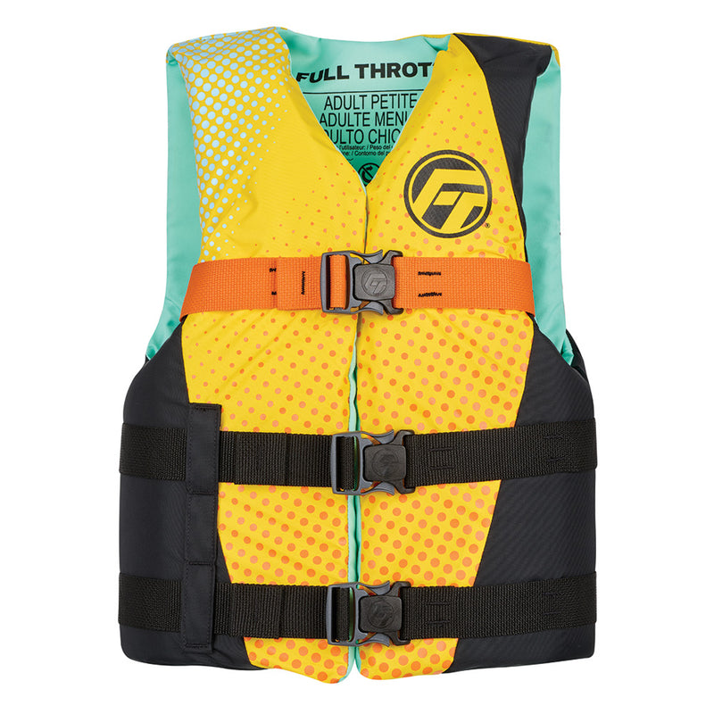 Load image into Gallery viewer, Full Throttle Teen Nylon Life Jacket - Yellow/Black [112200-300-010-26]
