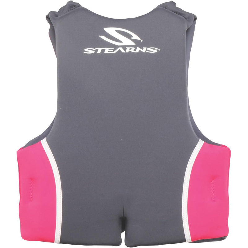 Load image into Gallery viewer, Stearns Youth Hydroprene Life Vest - Type III - Pink/Hot Pink - 50-90lbs [2000036923]
