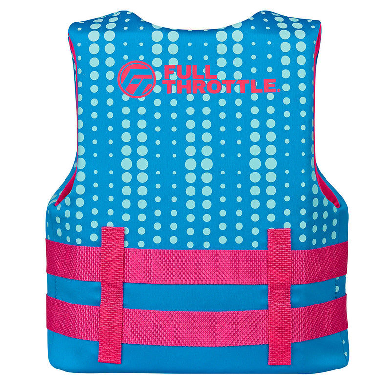 Load image into Gallery viewer, Full Throttle Youth Rapid-Dry Life Jacket - Aqua [142100-505-002-27]
