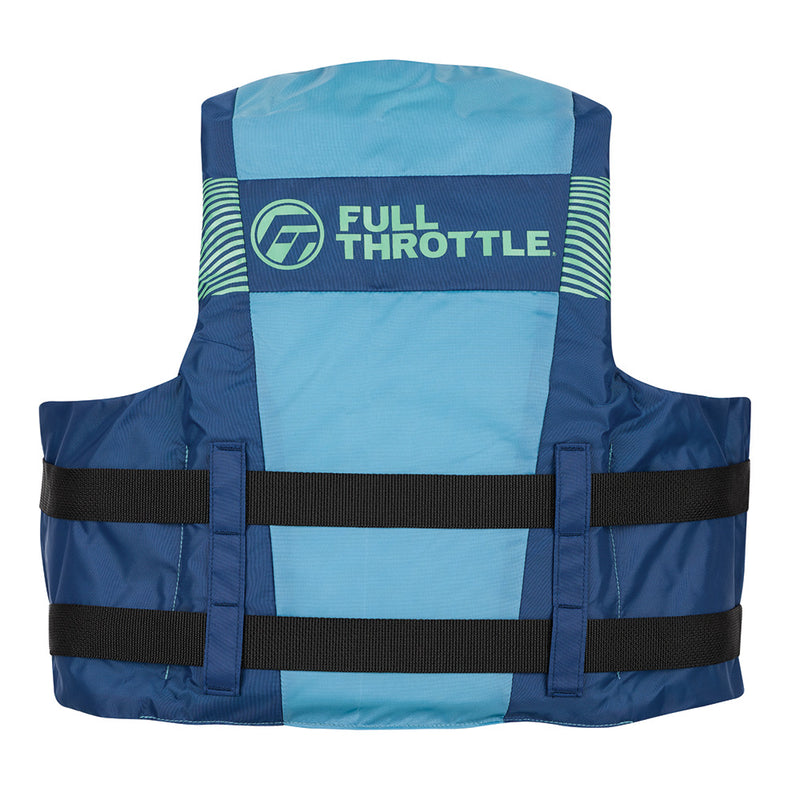 Load image into Gallery viewer, Full Throttle Adult Nylon Life Jacket - L/XL - Blue [112200-500-050-26]
