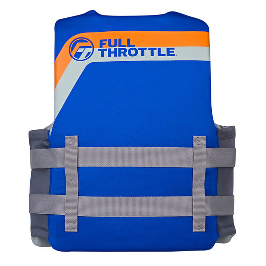Full Throttle Adult Rapid-Dry Life Jacket - L/XL - Blue [142100-500-050-27]