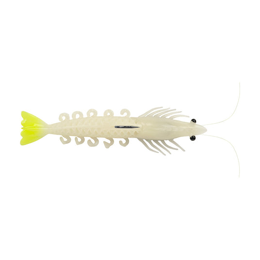 Berkley Powerbait Saltwater Shrimperor - 5" - Glow/Chartreuse [1656271]