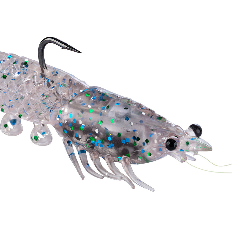 Load image into Gallery viewer, Berkley Powerbait Saltwater Shrimperor - 5" - Marsh Dew [1658085]
