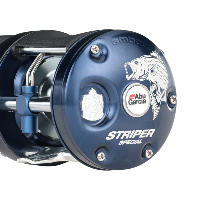 Load image into Gallery viewer, Abu Garcia Ambassadeur C3 Striper Round Baitcast Reel - Right Hand C3-6500STPSPC [1649441]
