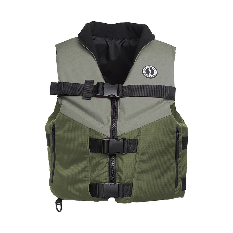 Load image into Gallery viewer, Mustang Accel Foam Vest - Green/Grey - Small [MV4627-833-S]
