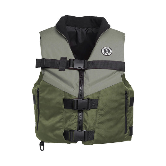 Mustang Accel Foam Vest - Green/Grey - XXXL [MV4627-833-XXXL]