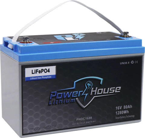 Load image into Gallery viewer, PowerHouse Lithium 16V MARINE ELECTRONICS BATTERIES
