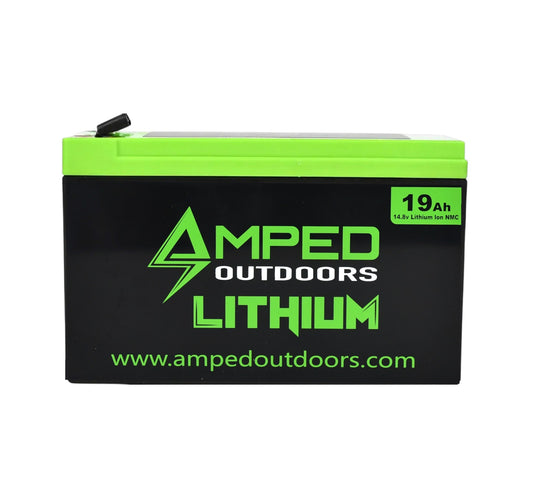 19Ah Lithium Battery (14.8V NMC) with Charger