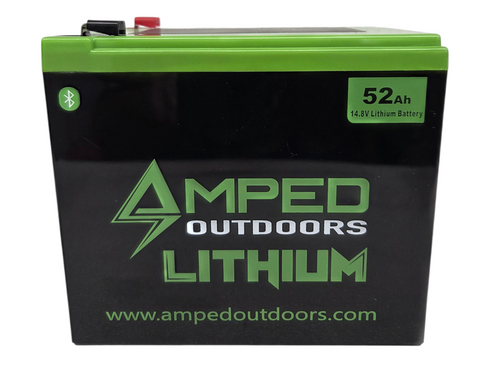 52Ah Lithium Battery (14.8V NMC) with Charger (Bluetooth)