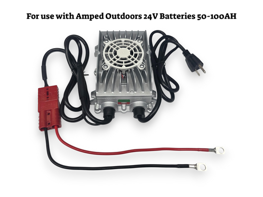 24V 50Ah Trolling Motor Lithium Battery (LiFePO4) - Bluetooth - Heated