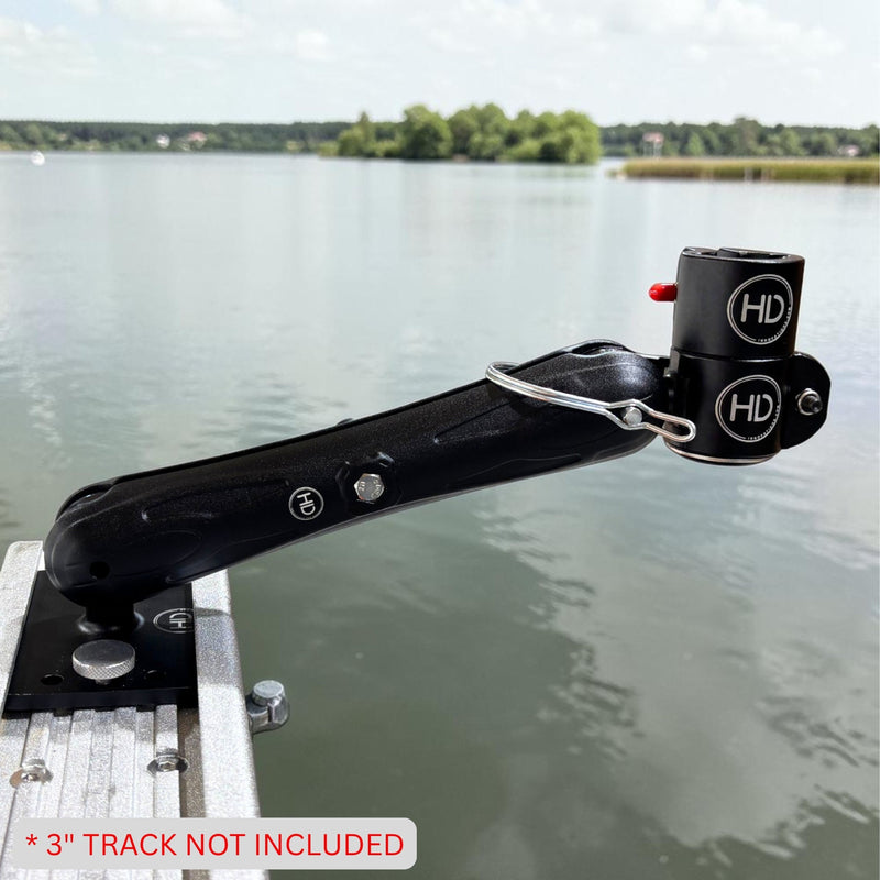 Load image into Gallery viewer, HDI UMS COMBO 9" ARM + POLE ADAPTER + MULTI USE PLATE (HDUMS-MUP-9A)
