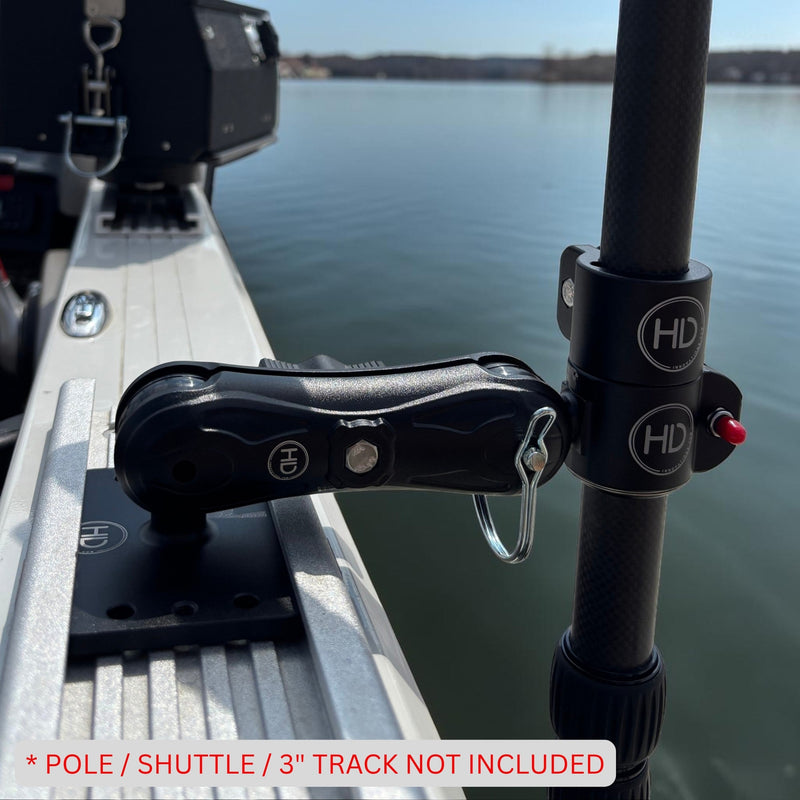 Load image into Gallery viewer, HDI UMS COMBO 6" ARM + POLE ADAPTER + MULTI USE PLATE (HDUMS-MUP-6A)
