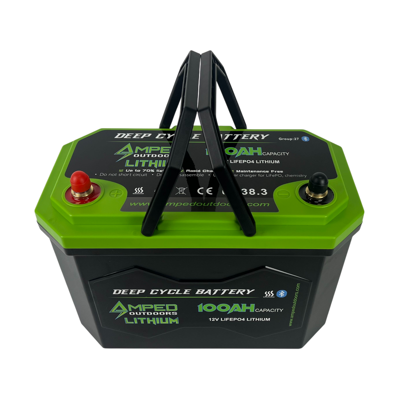 Load image into Gallery viewer, 100Ah Lithium Battery (LiFePO4) 12.8V - Bluetooth - IP67 Waterproof - Heated
