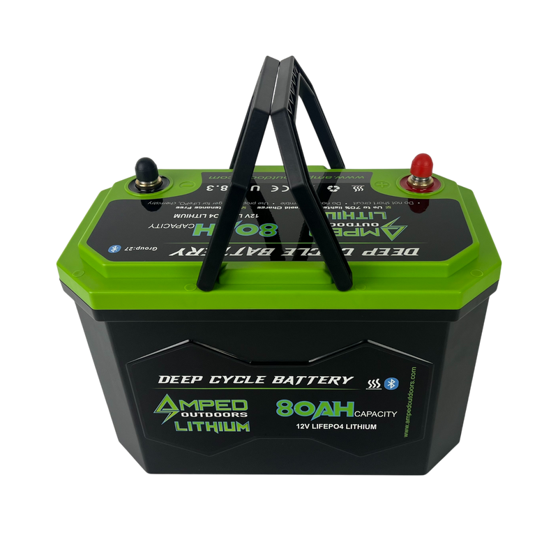 Load image into Gallery viewer, 80Ah Lithium Battery (LiFePO4) 12.8V - Bluetooth - IP67 Waterproof - Heated
