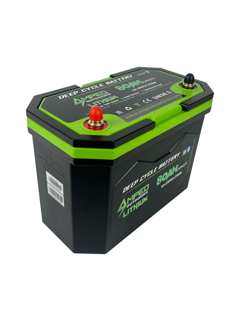 Load image into Gallery viewer, 80Ah Lithium Battery (LiFePO4) 12.8V - Bluetooth - IP67 Waterproof - Heated
