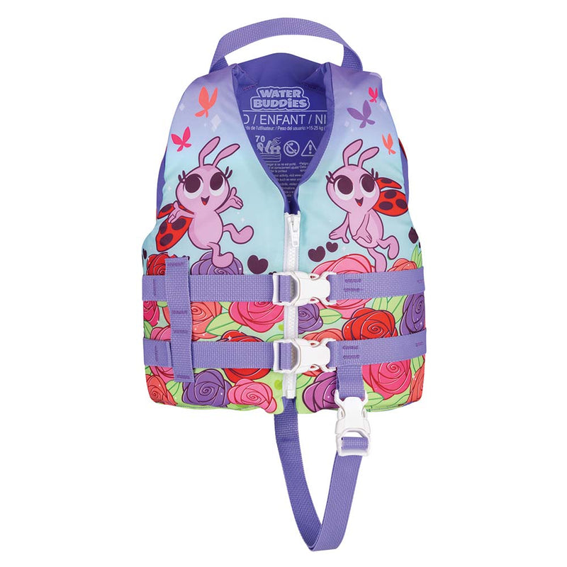 Load image into Gallery viewer, Full Throttle Water Buddies Life Vest - Child 30-50lbs - Ladybug [104300-100-001-19]
