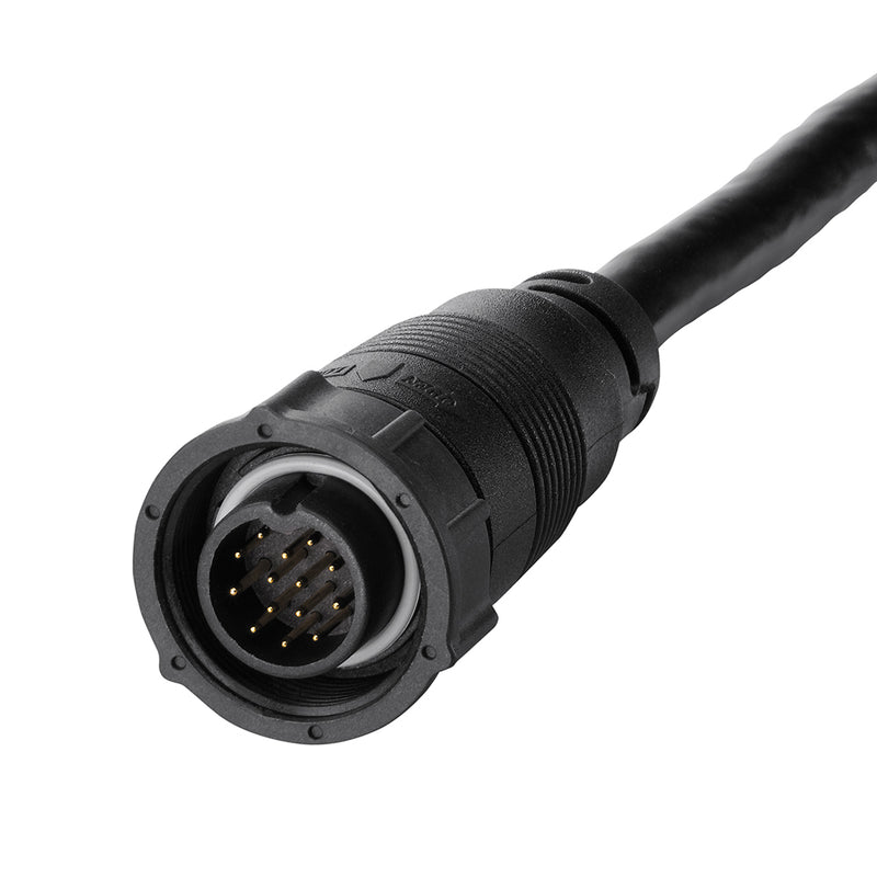 Load image into Gallery viewer, Humminbird XTM-14-HW-MDI-T MEGA DI+ Dual Spectrum CHIRP Trolling Motor Transducer w/Temp f/SOLIX [710291-1]
