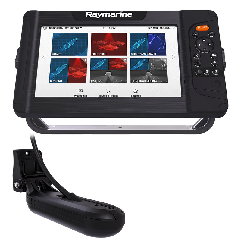 Load image into Gallery viewer, Raymarine Element 9 HV Combo w/HV-100 Transducer  Nav+ US  Canada Chart [E70534-05-NAG]
