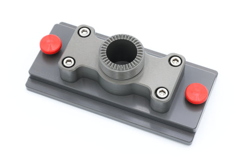 TKI CNC Rod Holder Base with Track Plate