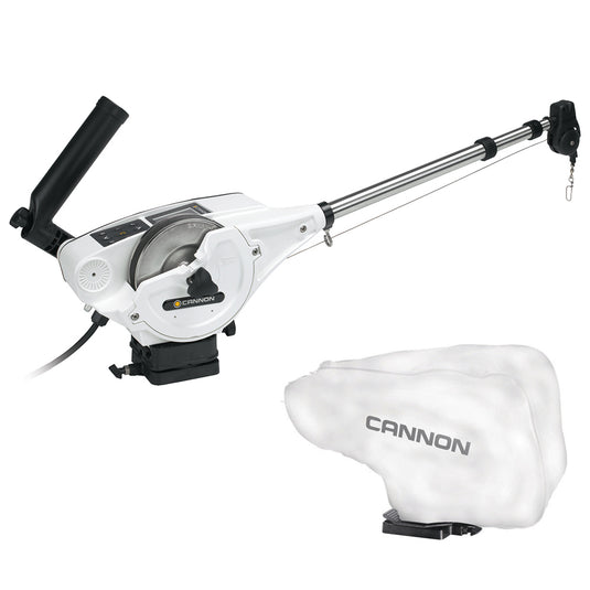 Cannon Optimum 10 TS (Tournament Series) Downrigger w/White Cover [1902340/WHTCOVER]