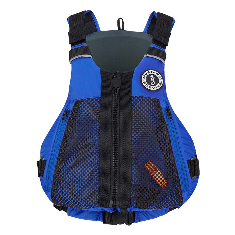 Load image into Gallery viewer, Mustang Trident Foam Vest - Blue - Large/XL [MV7160-131-L/XL-216]
