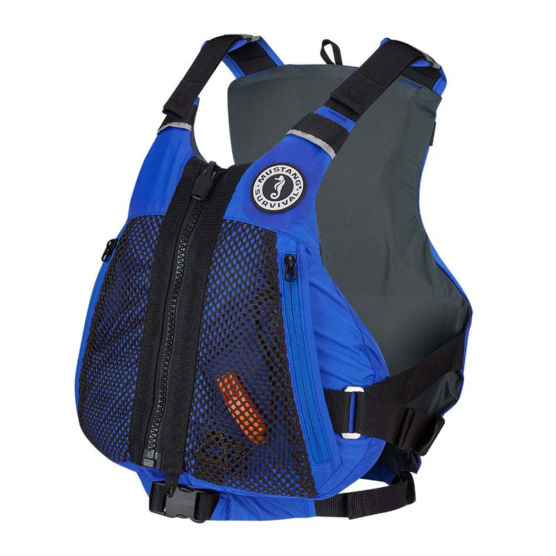 Load image into Gallery viewer, Mustang Trident Foam Vest - Blue - Large/XL [MV7160-131-L/XL-216]
