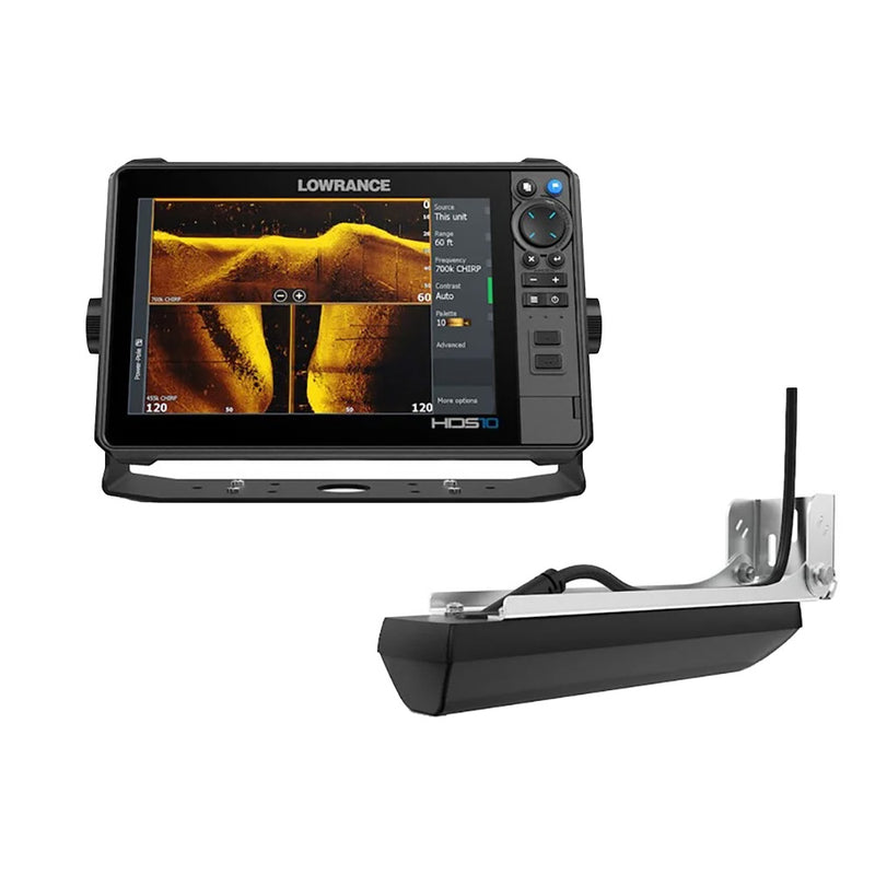 Load image into Gallery viewer, Lowrance HDS PRO 10 - w/ Preloaded C-MAP DISCOVER OnBoard  Active Imaging HD Transducer [000-15984-001]
