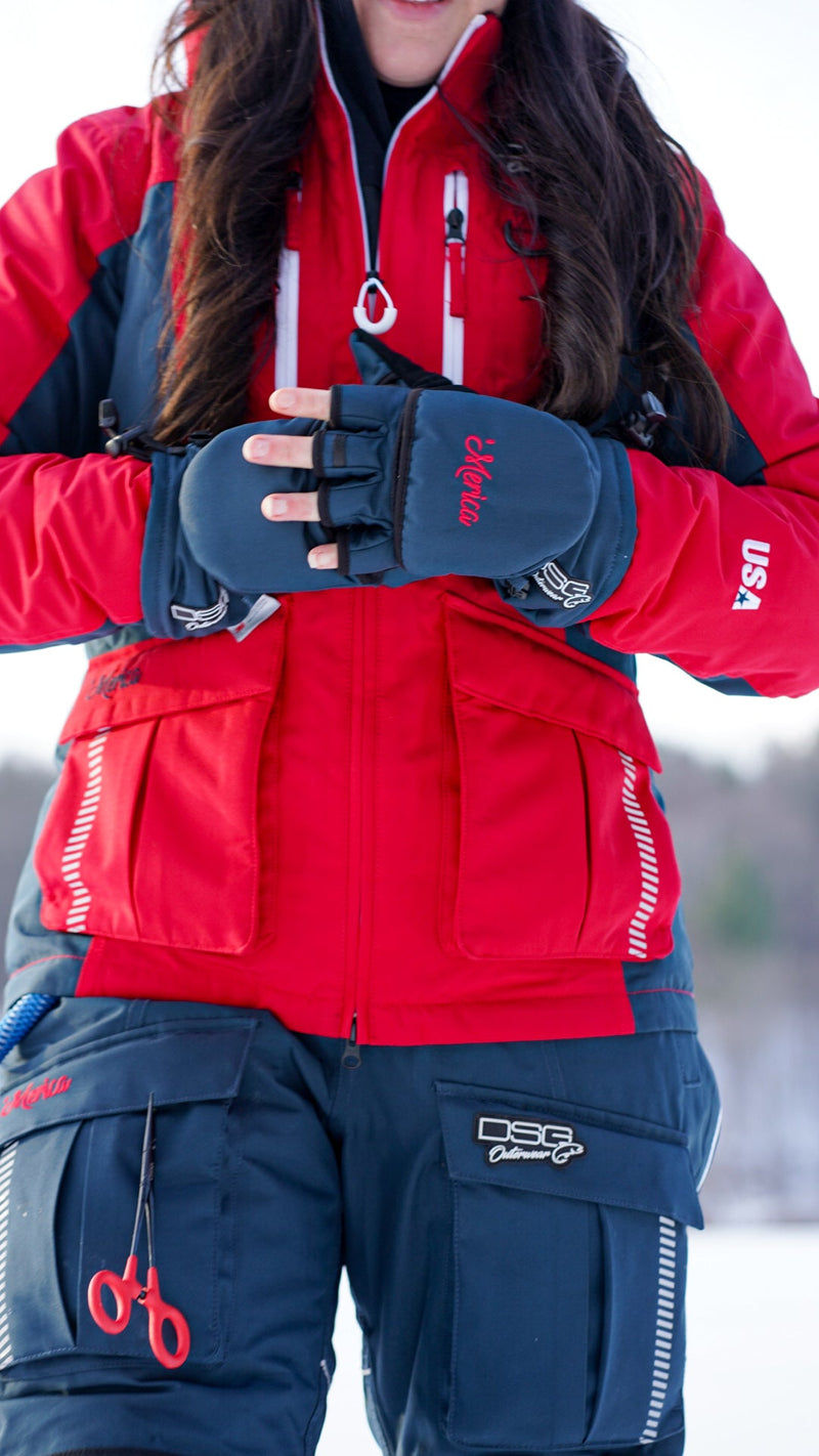 Load image into Gallery viewer, ★Limited Edition★ Arctic Appeal 3.0 Flip Top Mitten - 'MERICA
