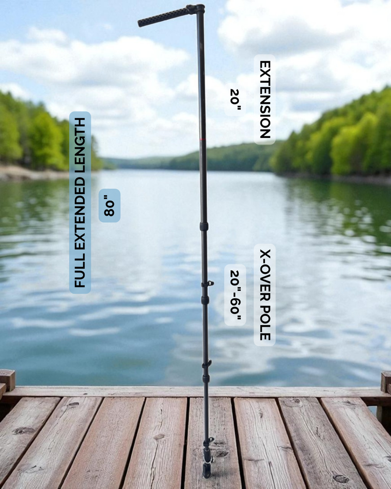 Load image into Gallery viewer, HDI X-OVER Carbon 20&quot; Pole Extension
