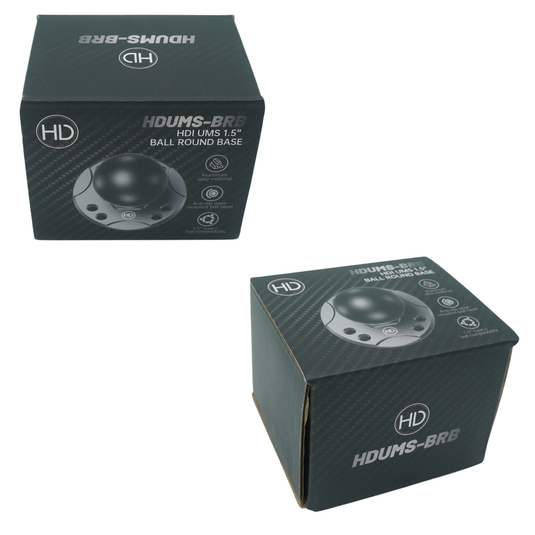 HDI UMS 1.5" BALL ROUND BASE (HDUMS-BRB)