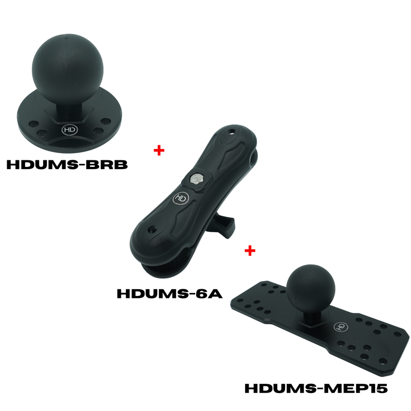 Load image into Gallery viewer, HDI UMS ELECTRONICS MOUNT 6" ARM
